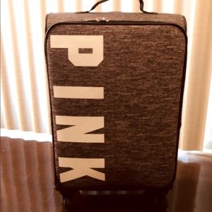 Pink Victoria Secret Wheelie Suitcase
